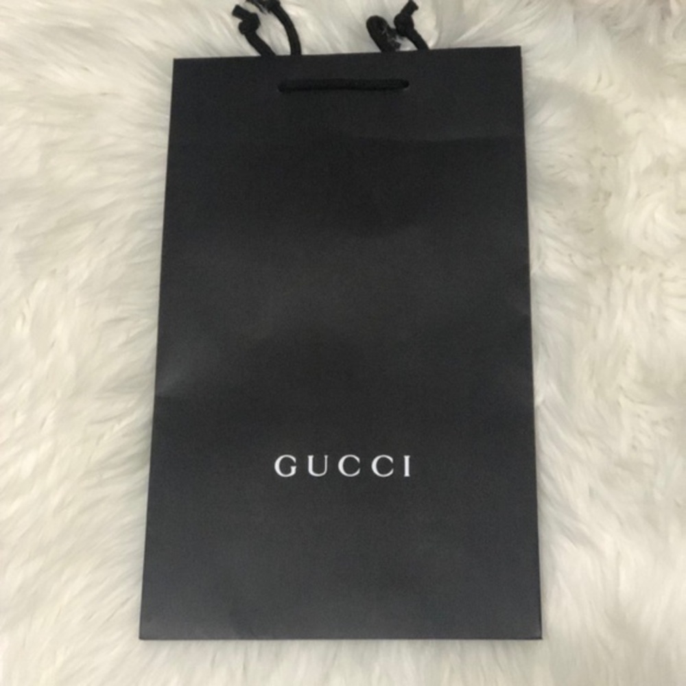 Gucci Shopping Black Bag 11X6.5X4